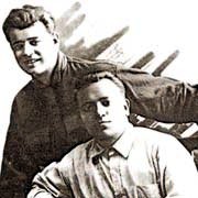 С. Есенин и П. Чагин
